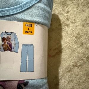 Disney Frozen Light Blue Pajama Top